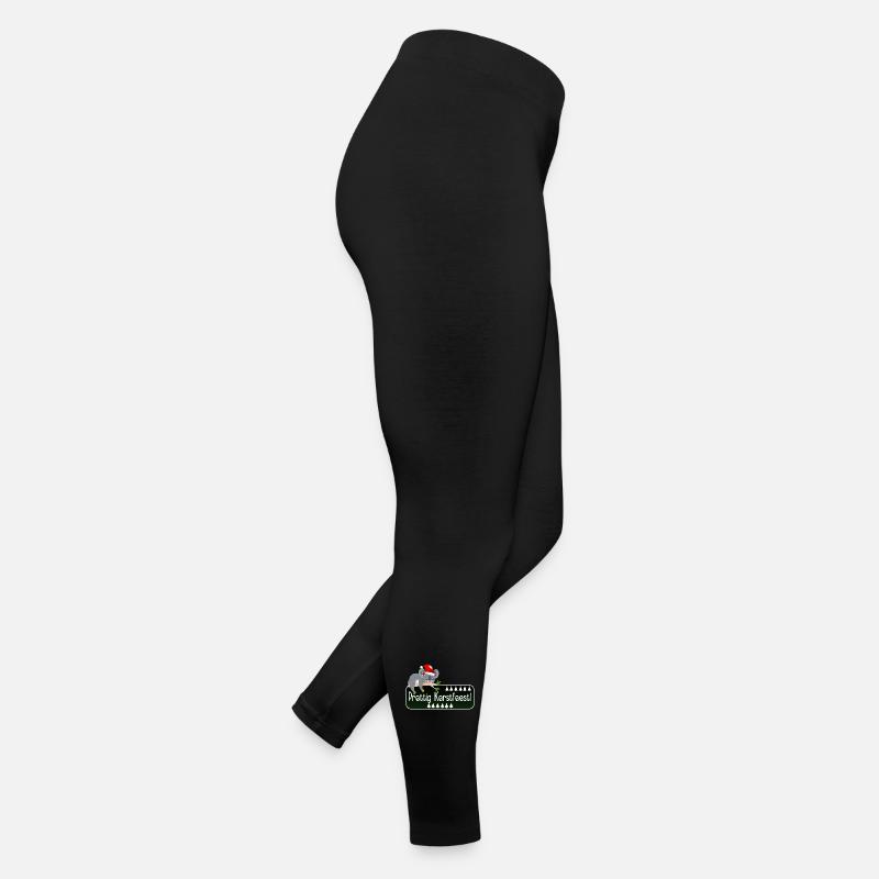 Merry Christmas Animals Women’s Jersey Leggings