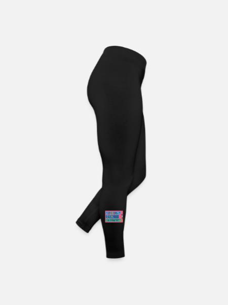 Endlich Schulkind  - Frauen Jersey Leggings - Schwarz - Rechts