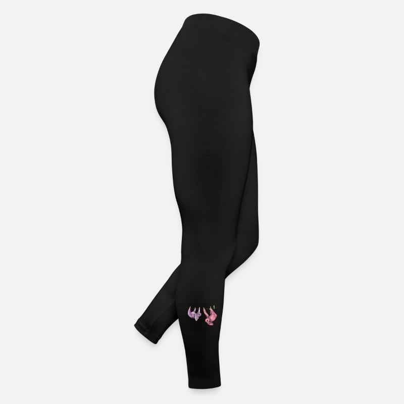 Faultier chillt  lustig Tiermotiv Geschenkidee Frauen Jersey Leggings