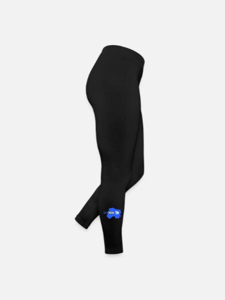 The Marne 51 Departmental Map - Women’s Jersey Leggings - black - Right