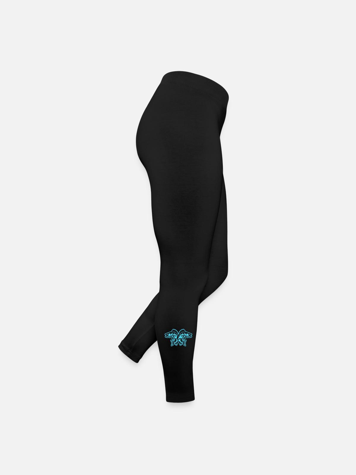 Pike Fish - Women’s Jersey Leggings - black - Right