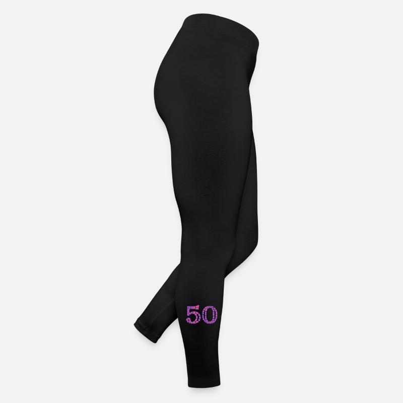50. 50 ANS. 50e ANNIVERSAIRE. ANNIVERSAIRE 50 ANS. Legging en jersey Femme