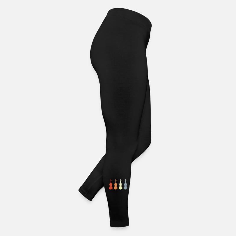 Modèles de violons vintage Legging en jersey Femme