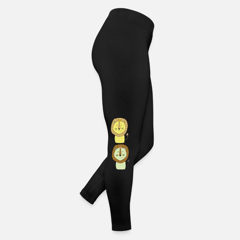 löwe zweifach Frauen Jersey Leggings