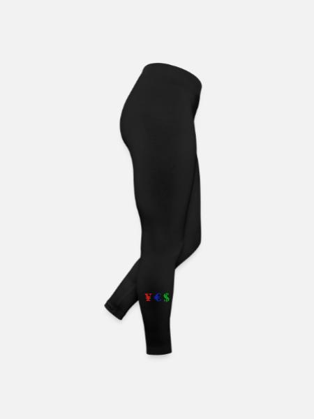 Yen Euro Dollar - YES - Legging en jersey Femme - noir - Droite