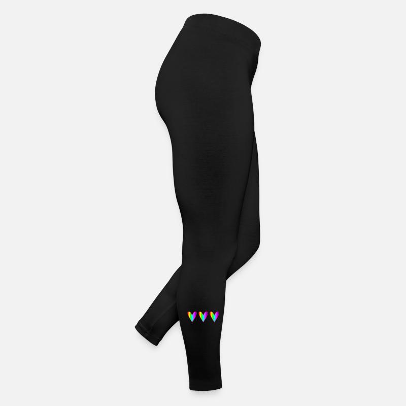 HERZ. PAAR. GERADE VERHEIRATET. Junggesellinnenabschied. VALENTINSTAG. Frauen Jersey Leggings
