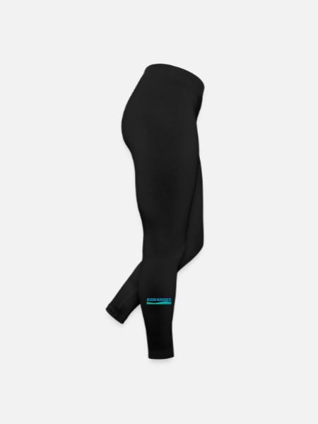 AQUAKIDS - Frauen Jersey Leggings - Schwarz - Rechts