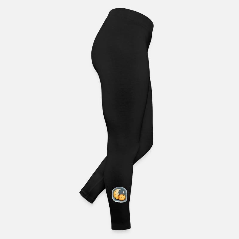 Sleepy Cookie and Moon Women’s Jersey Leggings