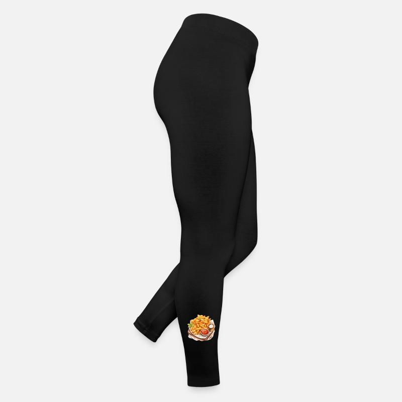 Délicieuses frites Legging en jersey Femme