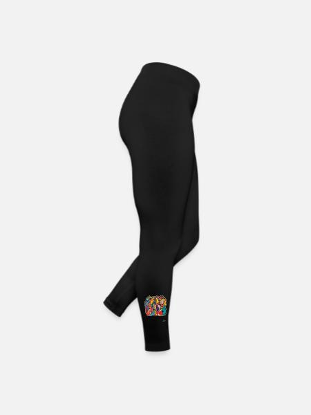For us wives and sisters - Women’s Jersey Leggings - black - Right