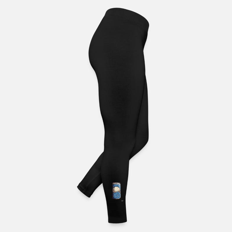 Getränke-Dose mit Mond und Sterne Geschmack Frauen Jersey Leggings
