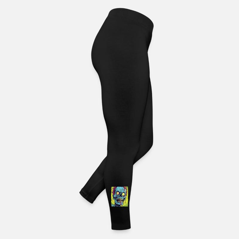 Le monstre de crâne de zombie le plus cool Legging en jersey Femme