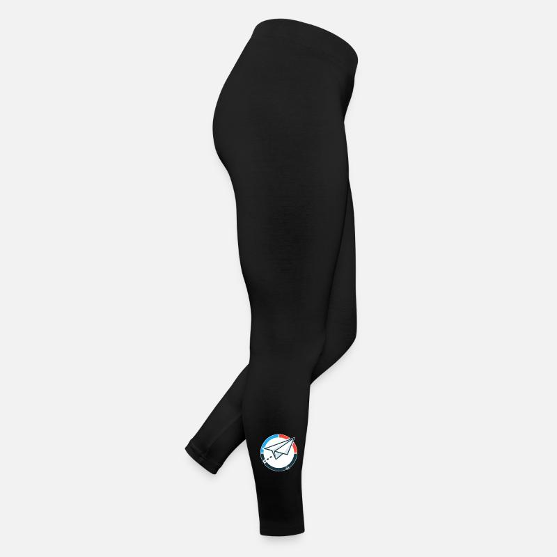 Fliegendes Papierflugzeug Frauen Jersey Leggings