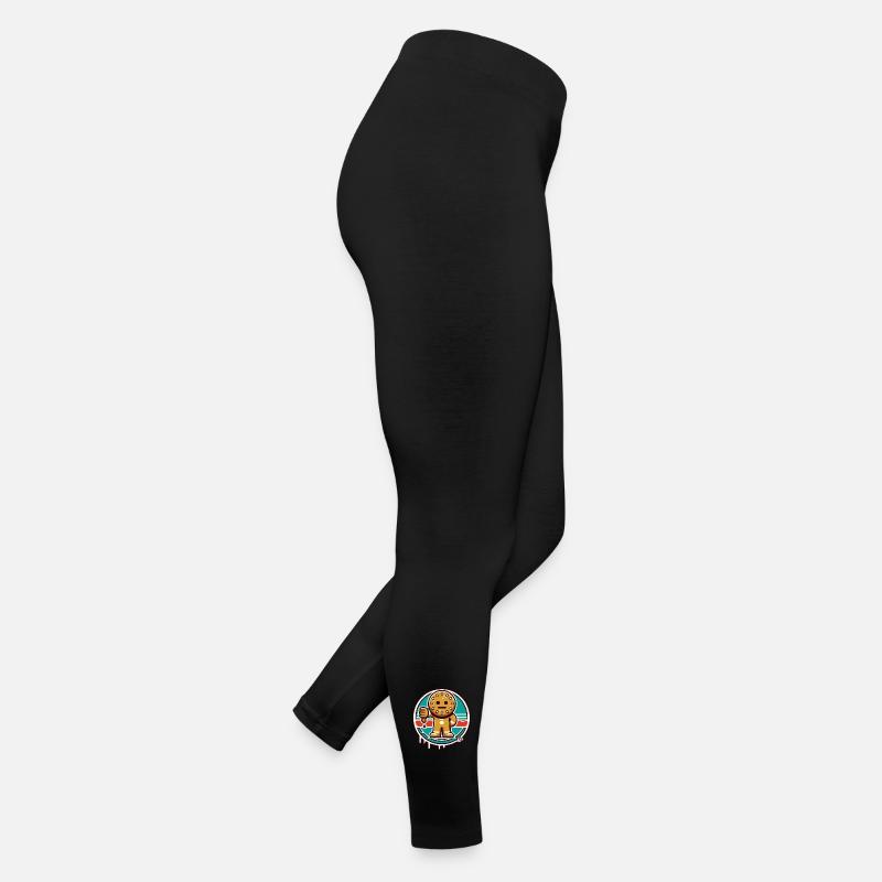 Enttäuschter Lebkuchenmann - Daumen runter Frauen Jersey Leggings
