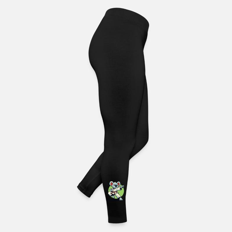 Karaté Koala – Combattant de Kung Fu Legging en jersey Femme
