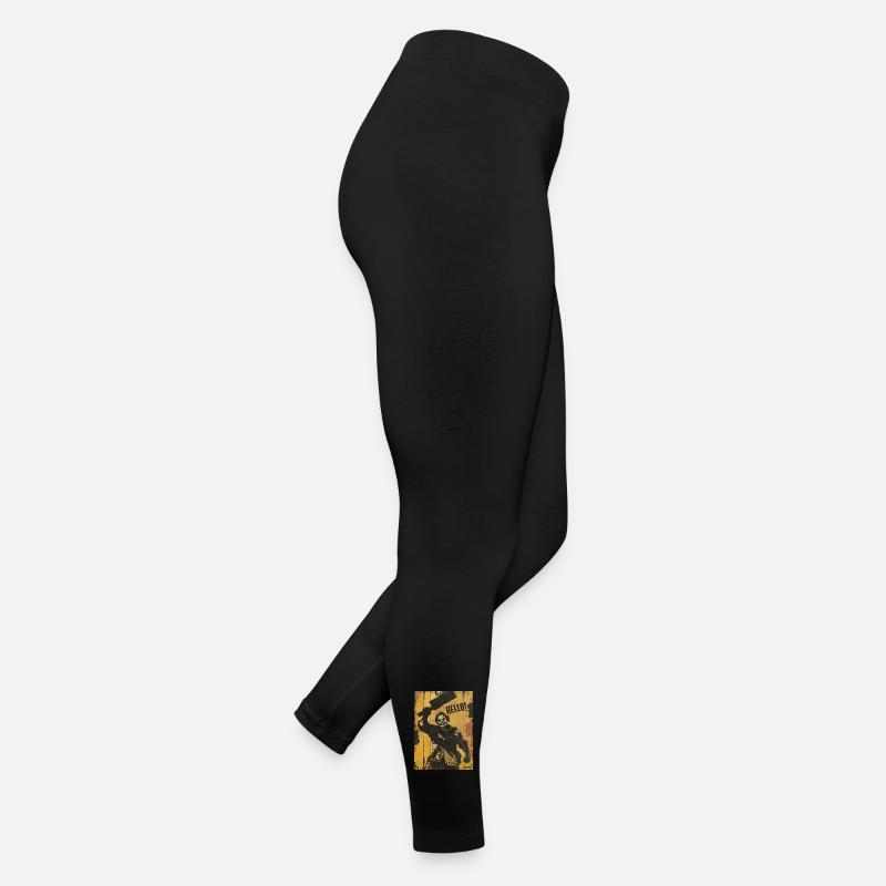 Horror Slasher Says Hello Women’s Jersey Leggings