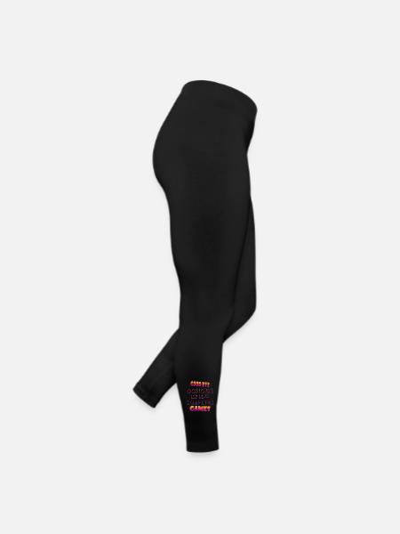 Schule Gamer Schüler - Frauen Jersey Leggings - Schwarz - Rechts