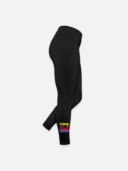 Ko Samet Thailand - Frauen Jersey Leggings - Schwarz - Rechts