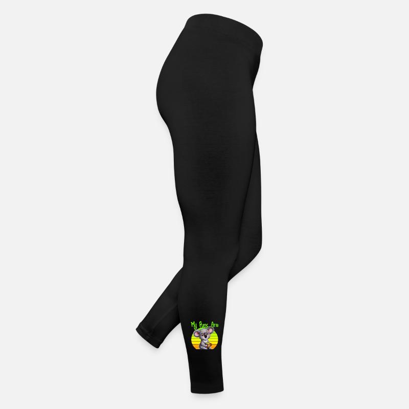 Mes Puns sont du thé koala Legging en jersey Femme