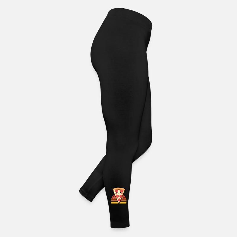 Pizza Herzen Frauen Jersey Leggings