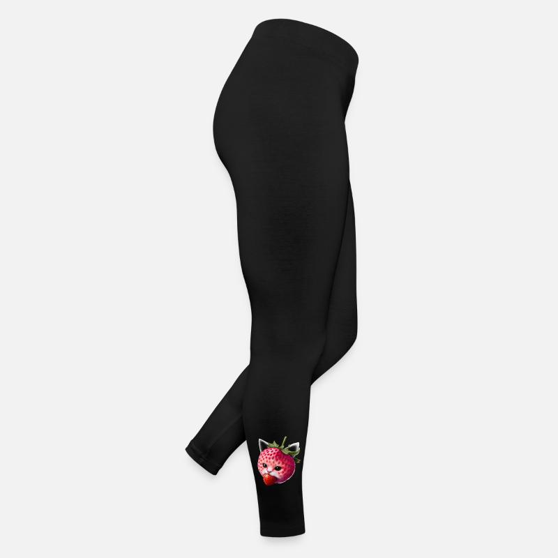 Erdbeerkatze Frauen Jersey Leggings
