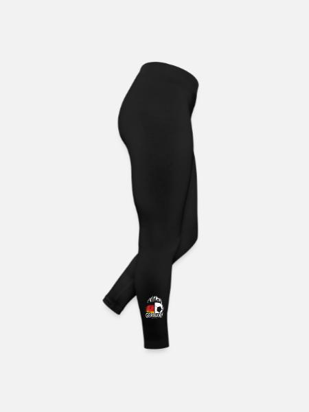 Football 2022 Germany - Women’s Jersey Leggings - black - Right