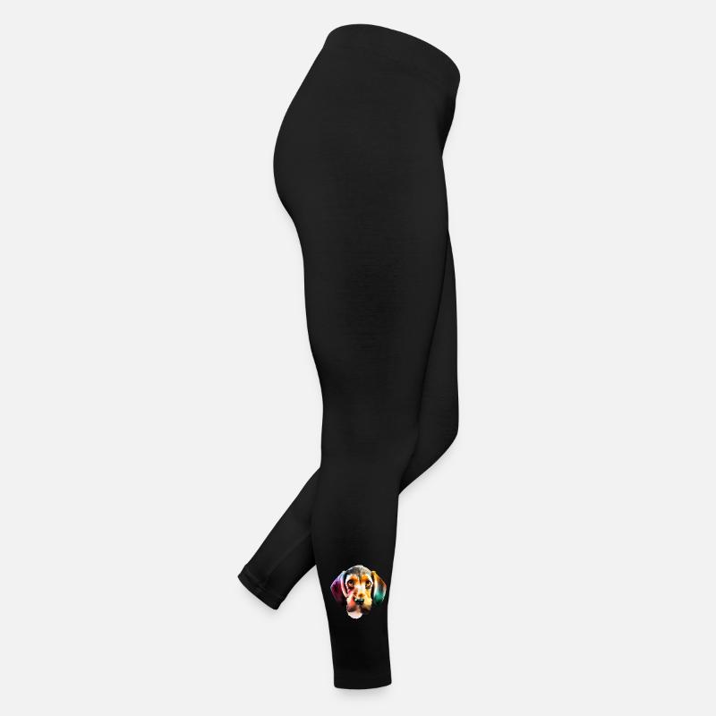 Teckel coloré Legging en jersey Femme