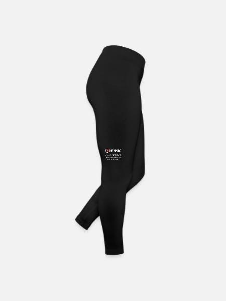 Kriminaltechniker, Forensischer Ermittler - Frauen Jersey Leggings - Schwarz - Rechts