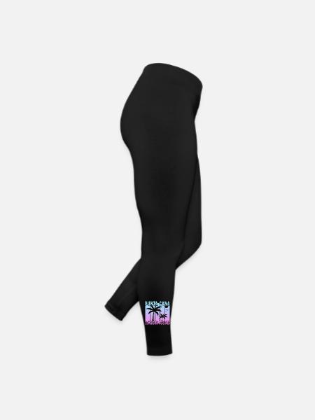 Punta Cana République dominicaine - Legging en jersey Femme - noir - Droite