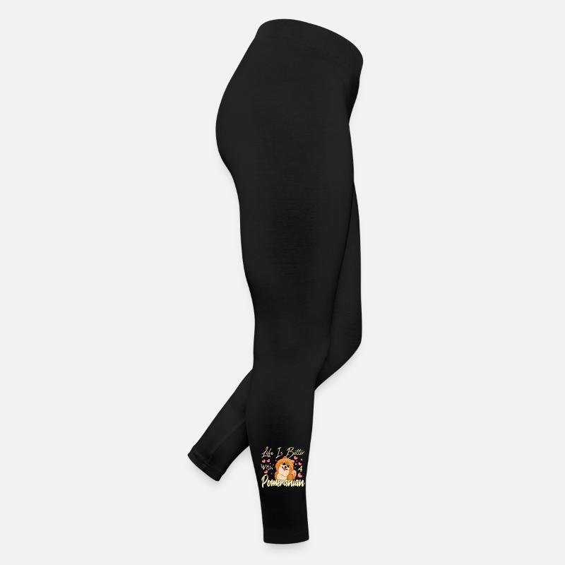 Pomeranian lovers Women’s Jersey Leggings