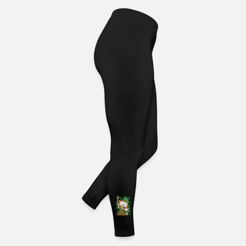 Saint Patrick - Luprechaun Maneki Neko Legging en jersey Femme