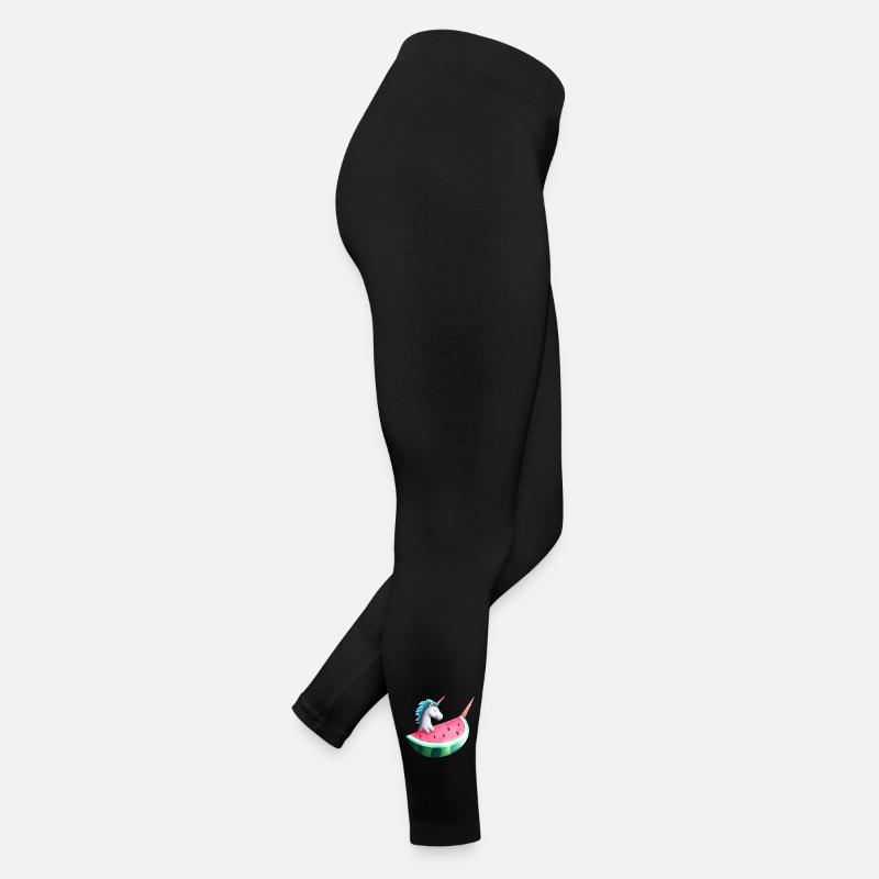 Licorne de pastèque Legging en jersey Femme