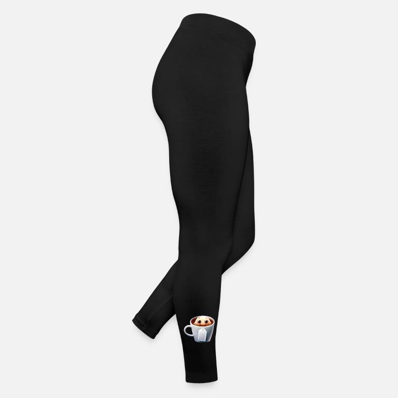 Genießerischer Teebeutel Frauen Jersey Leggings