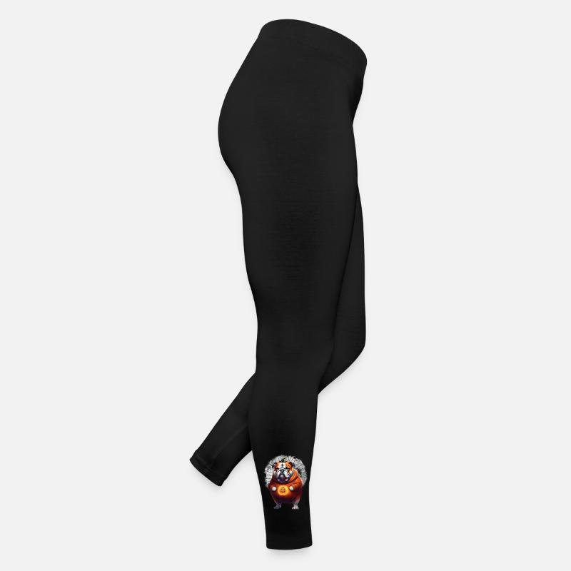 Bouledogue Halloween chien CHIENS Legging en jersey Femme