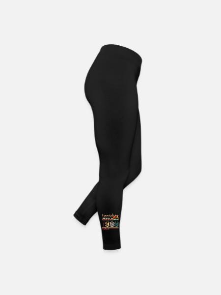 35e anniversaire Mann Awesome March né en 1988 - Legging en jersey Femme - noir - Droite