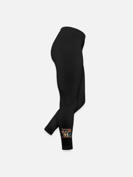 35ème Anniversaire Homme Femme Génial Mai Millésime 1988 - Legging en jersey Femme - noir - Droite