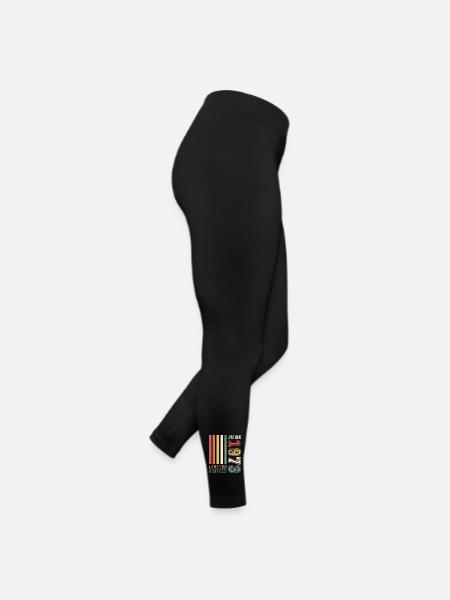 50e anniversaire juin 1973 Edition limitée - Legging en jersey Femme - noir - Droite