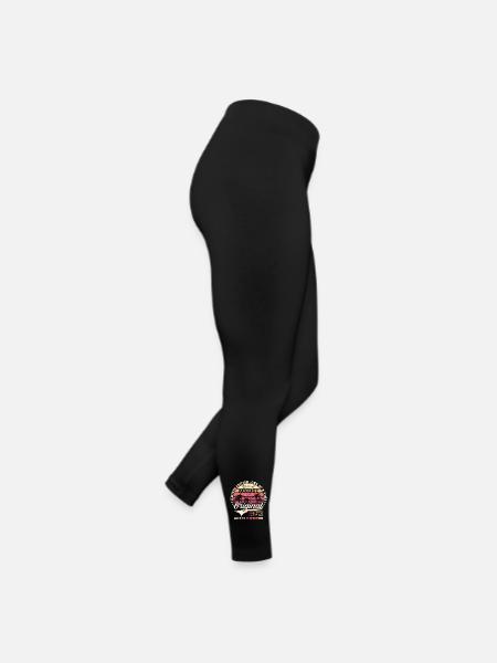 50th Birthday Man Original August Vintage 1973 - Legging en jersey Femme - noir - Droite