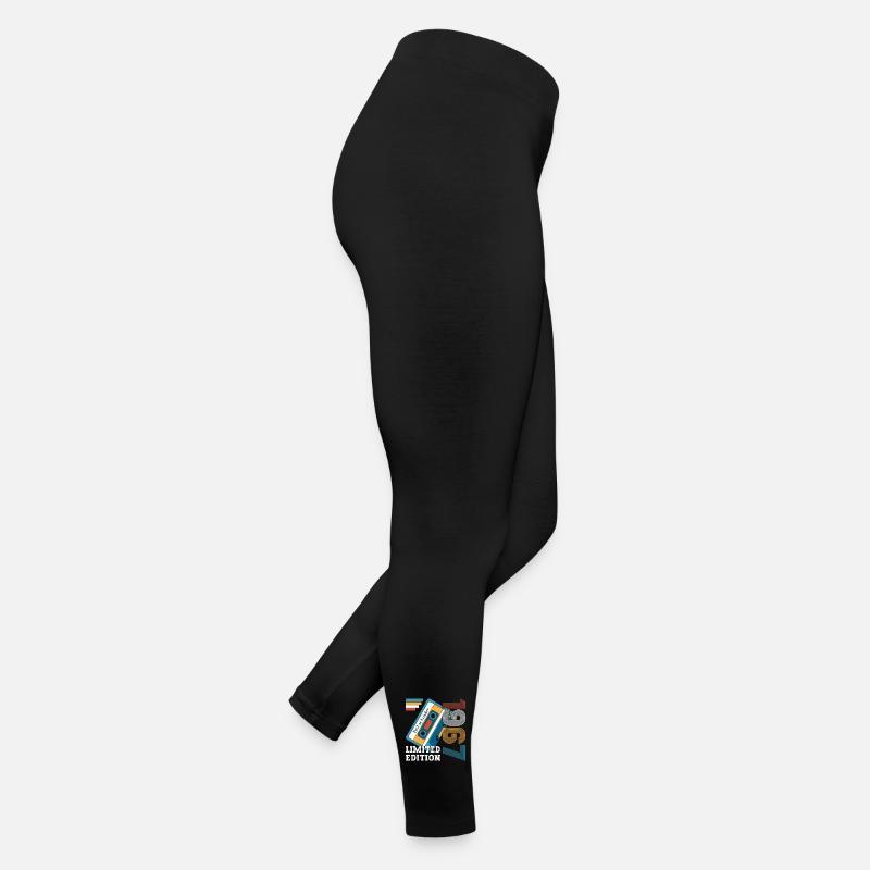 56e anniversaire Octobre Millésime 1967 Cassette Legging en jersey Femme
