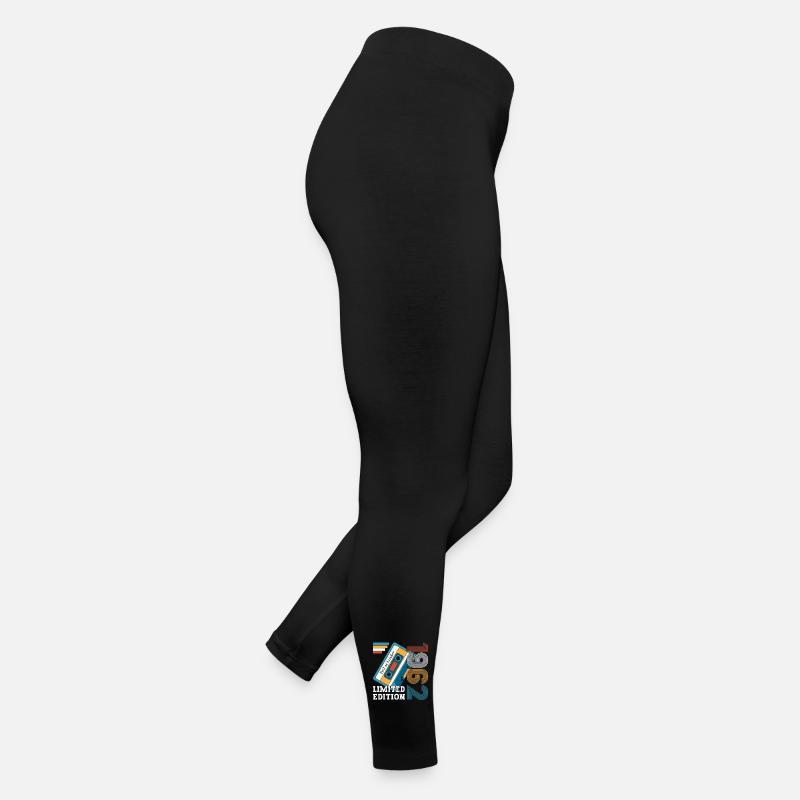 61e anniversaire Octobre Millésime 1962 Cassette Legging en jersey Femme