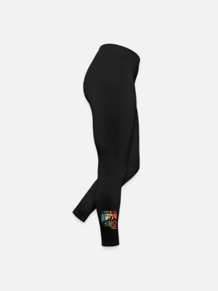 43e anniversaire Original Novembre Vintage 1980 - Legging en jersey Femme - noir - Droite