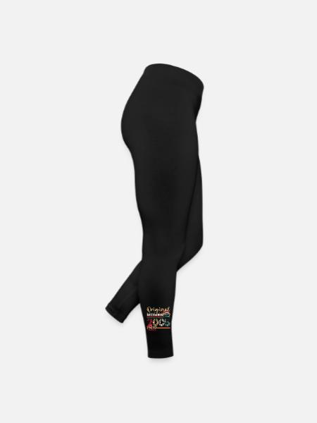 18. Geburtstag Dezember Jahrgang 2005 Kassette - Frauen Jersey Leggings - Schwarz - Rechts