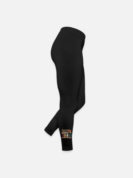 December Vintage 1999 24th Birthday Awesome - Women’s Jersey Leggings - black - Right