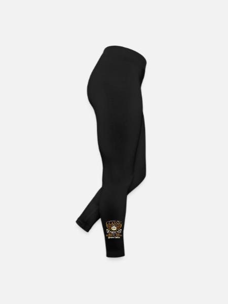 25e anniversaire mari Vintage Janvier Vintage 1999 - Legging en jersey Femme - noir - Droite