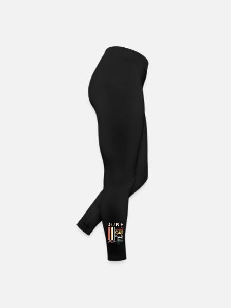 Original Juin 1974 Millésime 1974 Anniversaire 1974 - Legging en jersey Femme - noir - Droite