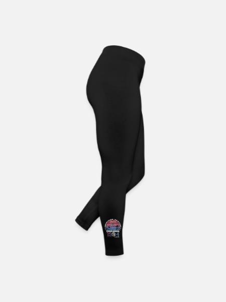 40th Birthday Original July 1984 Vintage 1984 - Women’s Jersey Leggings - black - Right