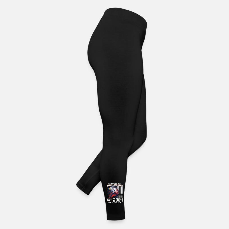 20ème Anniversaire Année 2004 Millésime 2004 Légende Legging en jersey Femme