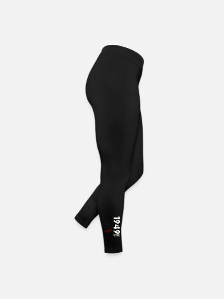 75e anniversaire Original août 1949 Né en 1949 - Legging en jersey Femme - noir - Droite