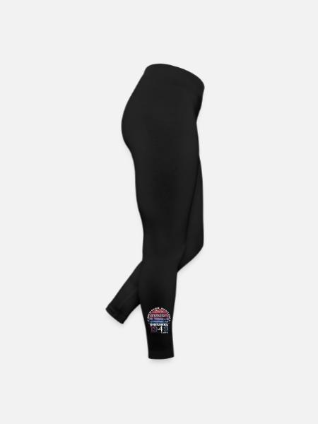 75th Birthday Original August 1949 Born 1949 - Women’s Jersey Leggings - black - Right