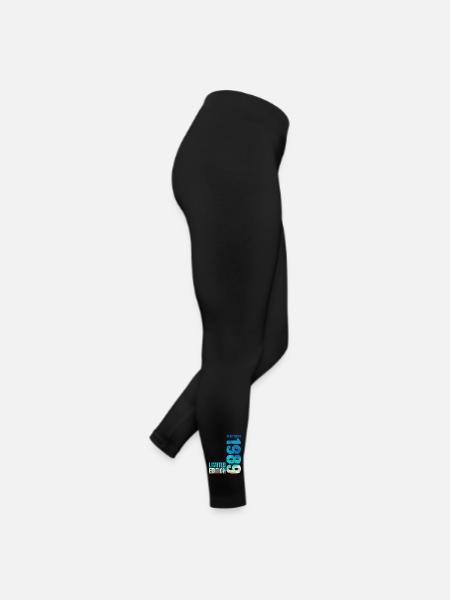 35th birthday September 1989 Born 1989 - Women’s Jersey Leggings - black - Right